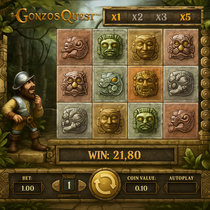 SpinPlatinum - Gonzo's Quest Slot - Jeu d'aventure en ligne